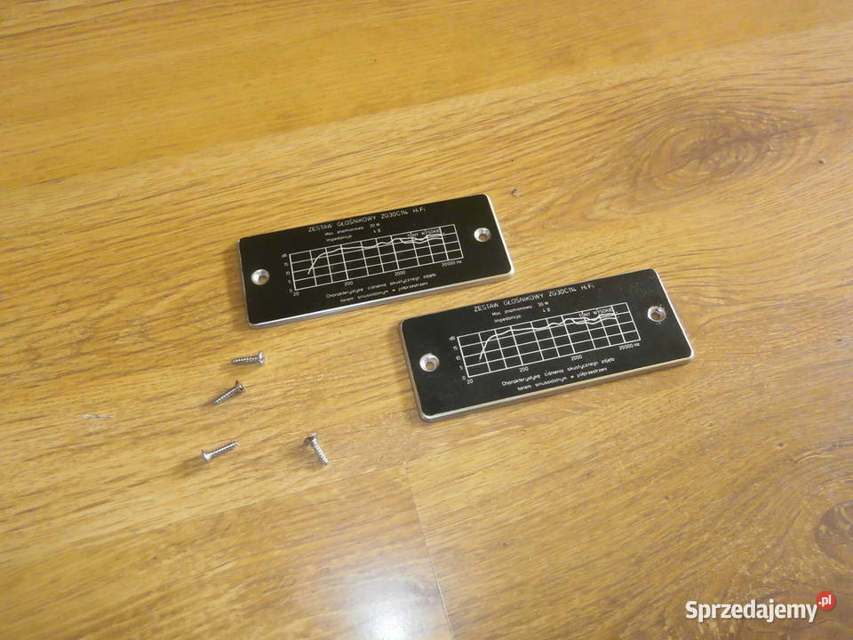 TONSIL ZG 30 C114 4ohm tabliczki 2 ładne Łódź sprzedam