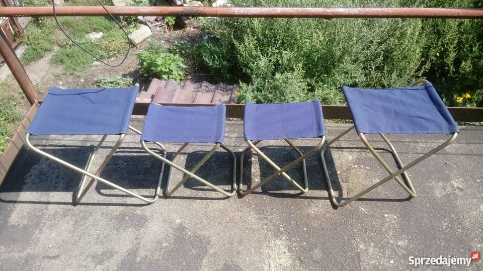 Komplet krzesełek biwakowych 4 śląskie Rybnik