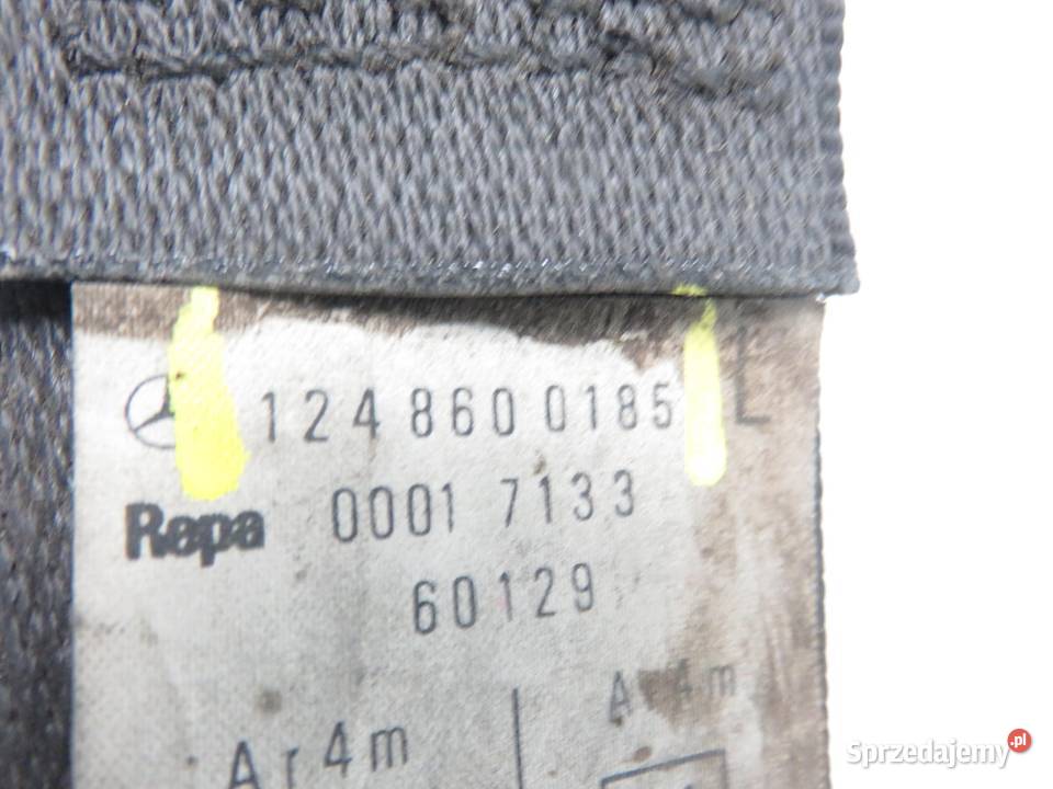 PAS LEWY PRZEDNI MERCEDES W124 1248600185 sprzedam