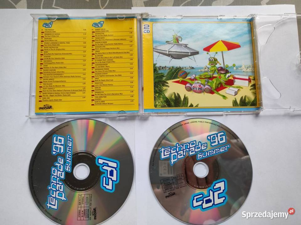 techno parade summer 1996 unikalna Płyty i kasety Kielce