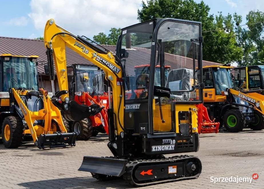 Minikoparka Jeff 10 KINGWAY waga 1000 skrętne Rok produkcji 2022 Lublin