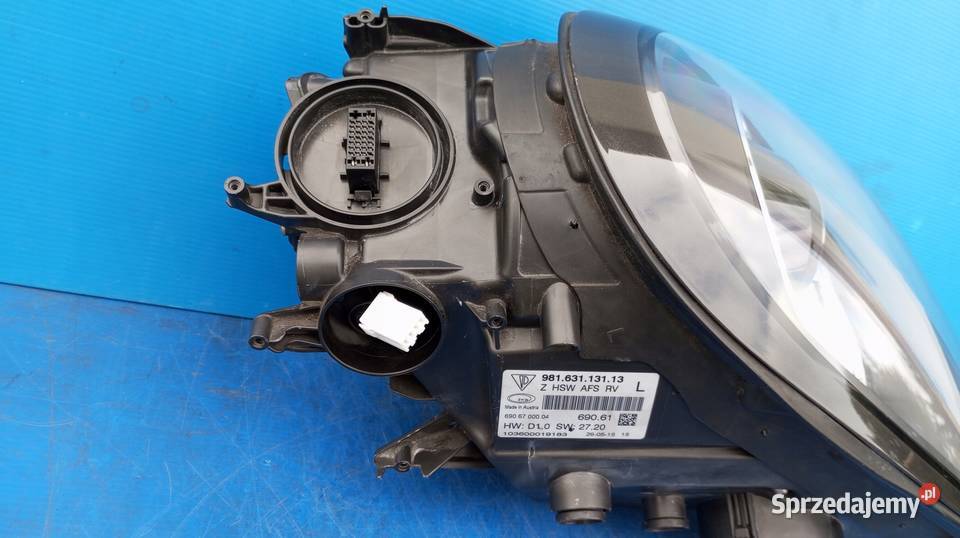 LAMPA LEWY PRZÓD XENON EU PORSCHE 981 BOXSTER osobowe Lampy przednie Nowy Tomyśl