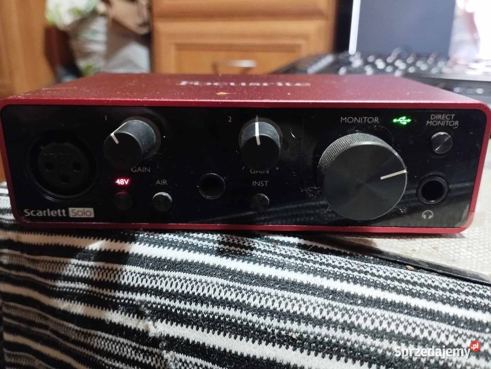 Focusrite scarlett solo studio 3gen Ruda Śląska