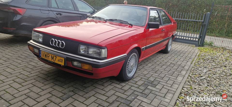 Audi Copue GT B2 idealna orginalny lakier nieuszkodzony Coupe dolnośląskie Święta Katarzyna