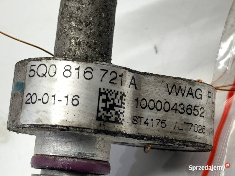 RURKA KLIMATYZACJI VW GOLF VII 5Q0816721A 16 110