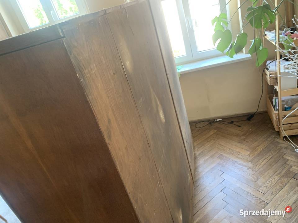 Szafa PRL 1955 Centralny Zarząd Przemysłu 183cm Katowice