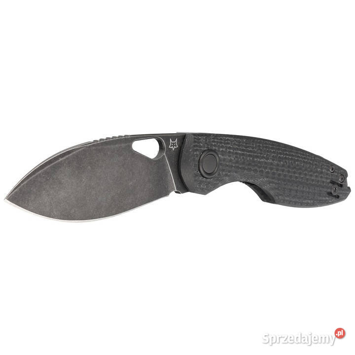 Nóż składany FOX Chilin Black Carbon Fiber Black Warszawa