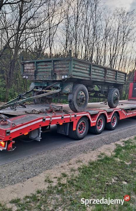 Przyczepa rolnicza Autosan Sanok Agromet nieuszkodzony Księżpol