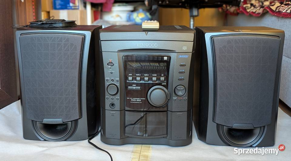 KENWOOD RXD303 kolumny LSN303 pilot RC553E CD Wieże i miniwieże Warszawa sprzedam