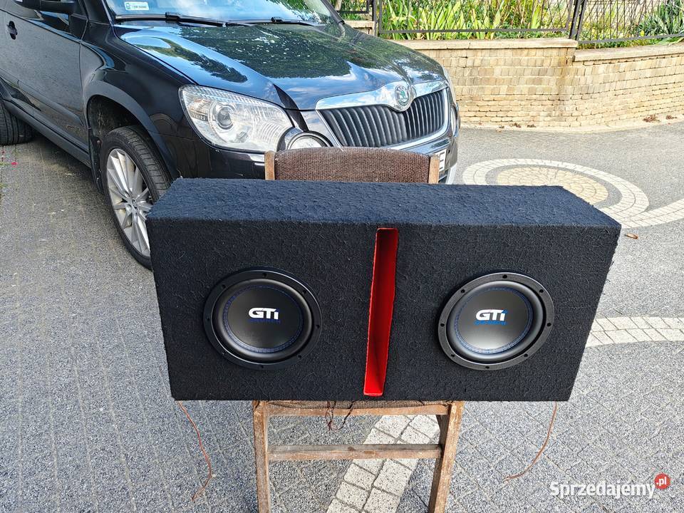 Skrzynia tuba basowa bassowa subwoofer dual 2x Głośniki Niegowonice sprzedam