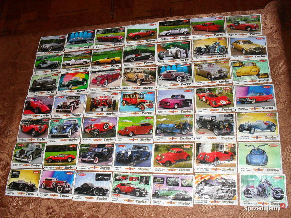 kolekcja obrazków z gum turbo Czersk