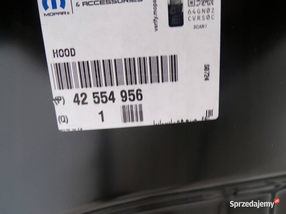 MASKA NOWA ORYGINAŁ OPEL MOKKA X 42554956 osobowe kujawsko-pomorskie