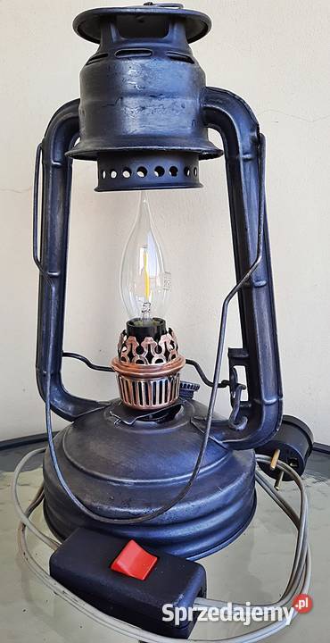 Lampa Jupiter w patynie duża na żarówkę Ostrów Wielkopolski sprzedam
