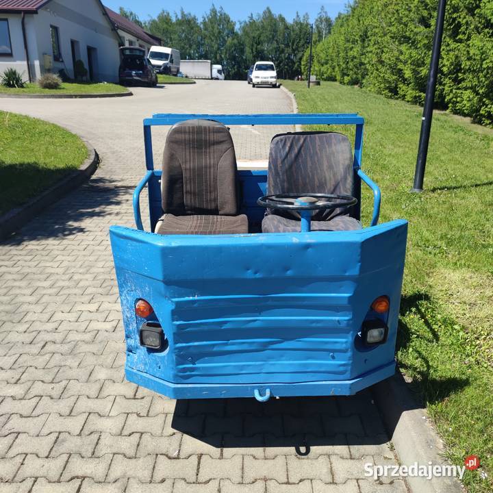 Wózek platformowy WNA 1320 stan brak akumulatora Nowy Sącz sprzedam