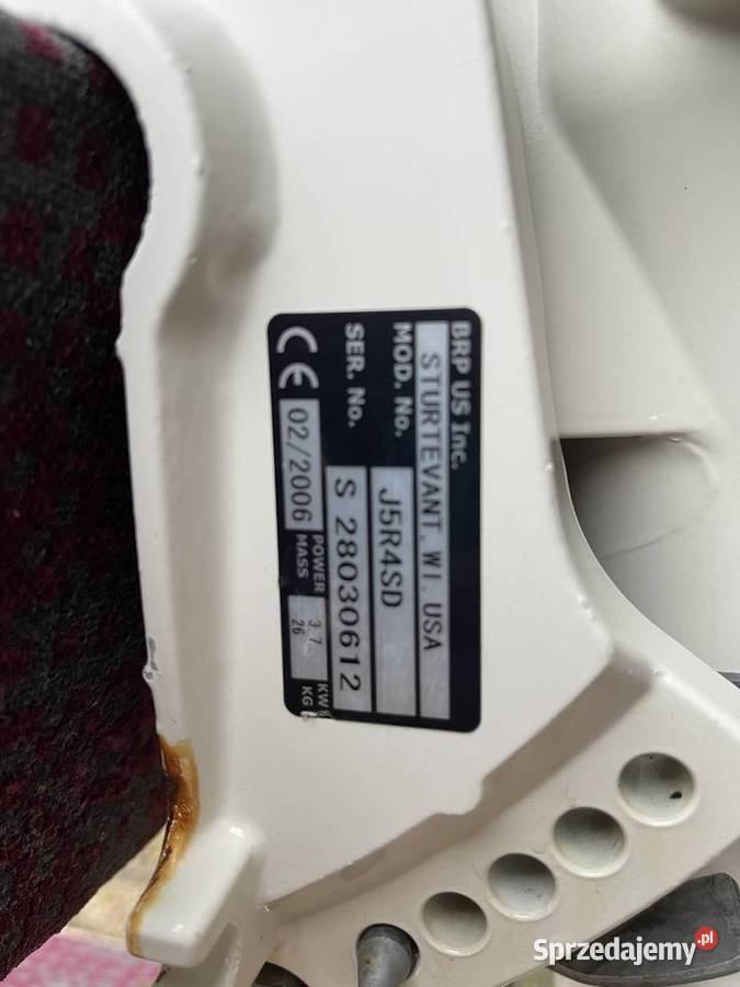 Silnik zaburtowy Johnson 5 4 sów 2006r Grajewo