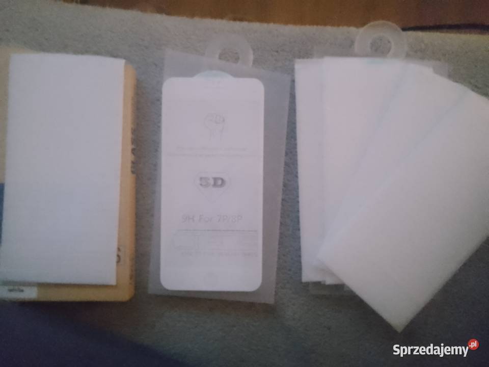 Szkła z ramką białe do iPhone 78 Stargard