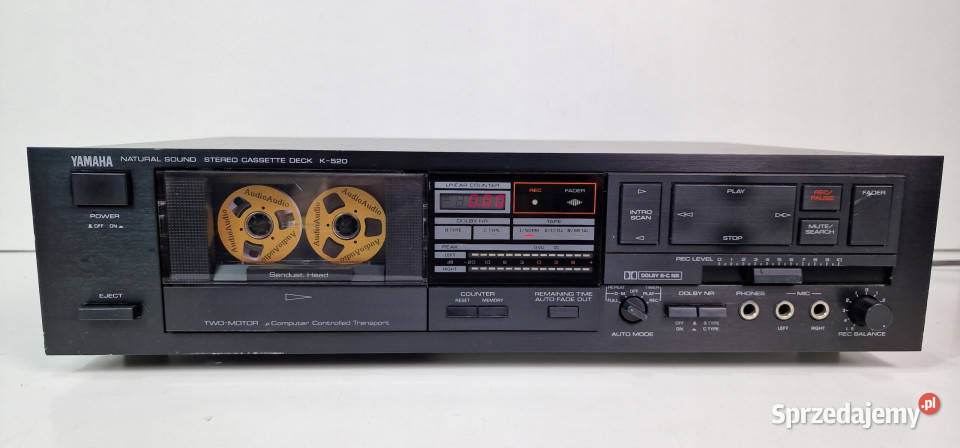 Magnetofon cassette deck Yamaha K520 K 520 Międzychód