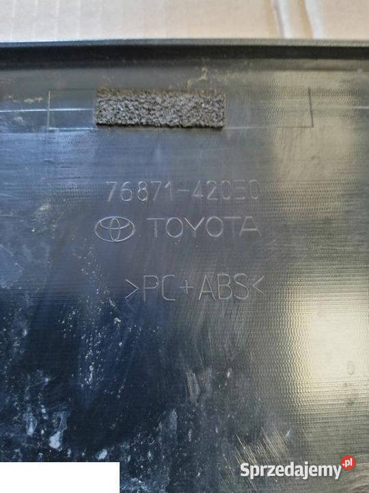 TOYOTA RAV4 IV SPOILER KLAPY TYŁ osobowe Kozubszczyzna