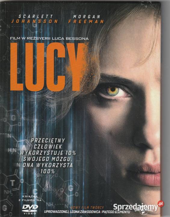 Lucy (2015) DVD Scarlett Johansson NEW 