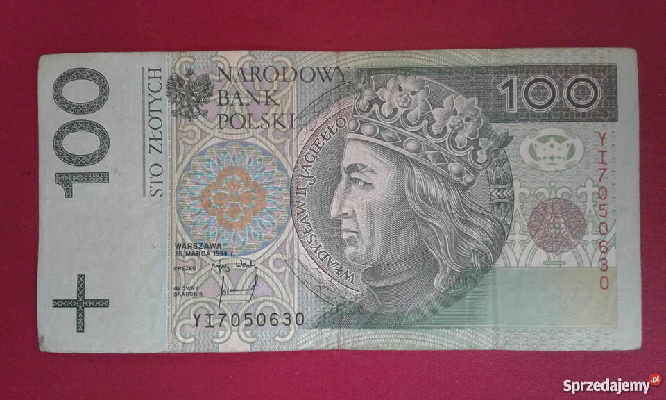 Banknot kolekcjonerski zastępczy Y 2 Numizmatyka Konin