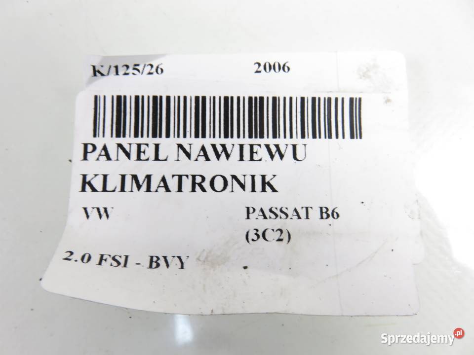 KLIMATRONIK VW PASSAT B6 3C2 746775