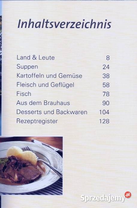 Kuchnia Niemiecka Nadrenia Dziczyzna 2 Książki łódzkie Łódź sprzedam