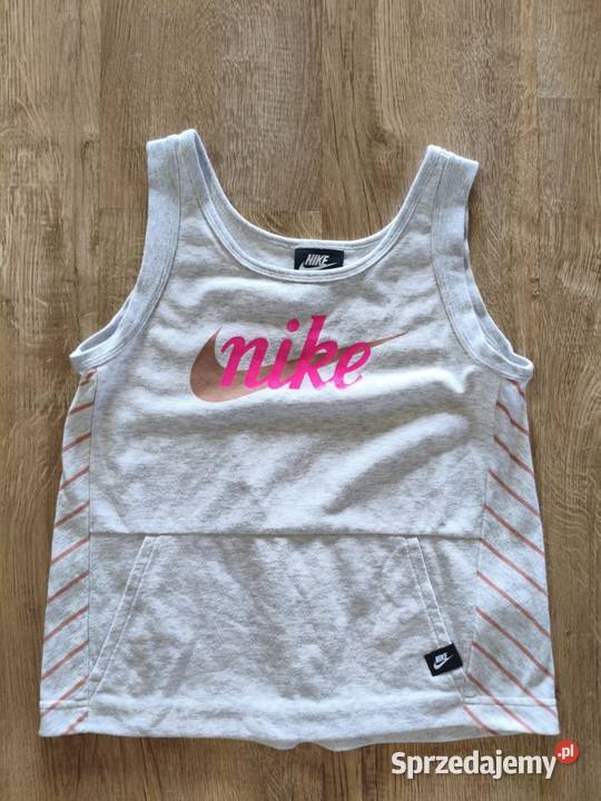 Szara koszulkatank top Nike 146156 Hajnówka