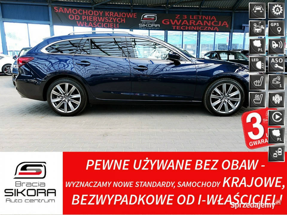 Mazda 6 25 194 SkóraLedACCKamera360BOSE 1Właś 6 Mysłowice