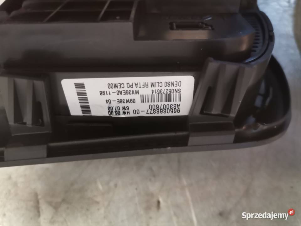 CITROEN C4 1 PICASSO PANEL KLIMATYZACJI Nowy Sącz