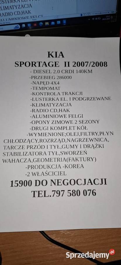 Kia Sportage II Sosnowiec