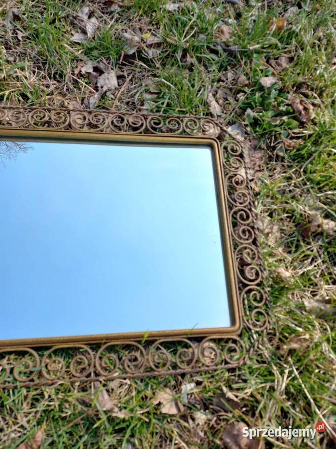 Lustro retro prl Warszawa