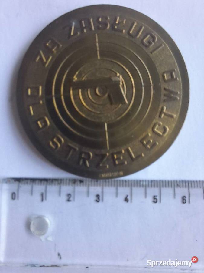 Medal ZASŁUGI STRZELECTWA małopolskie Nowy Targ