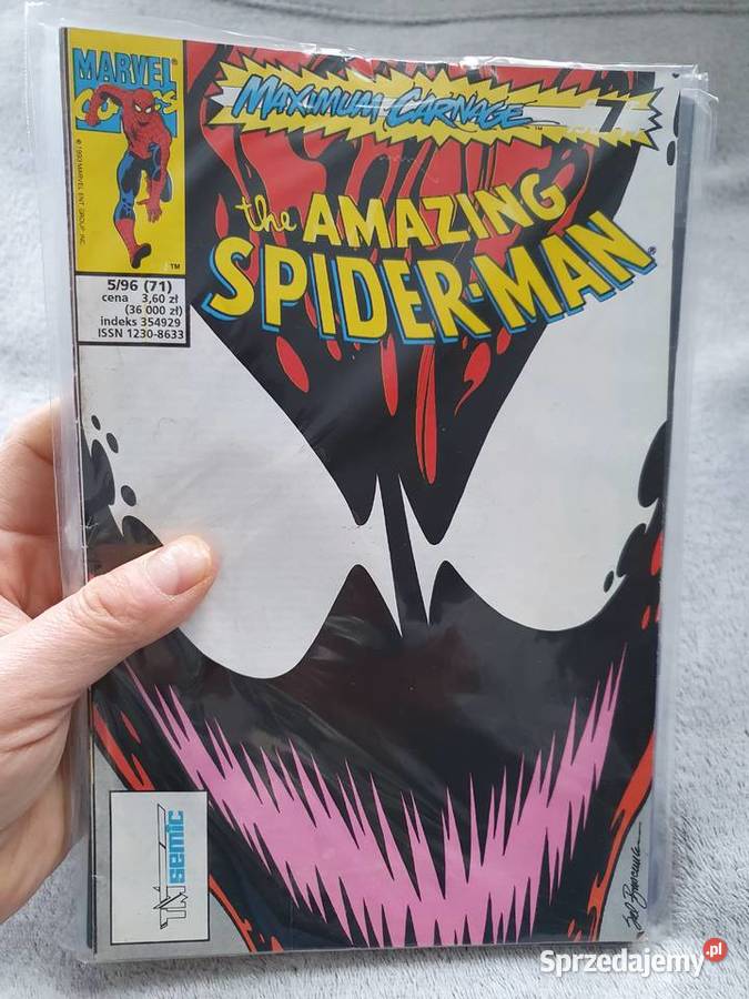 SpiderMan wydawnictwo TMSemic zestaw 93 komiksów Polskie pomorskie Gdynia sprzedam