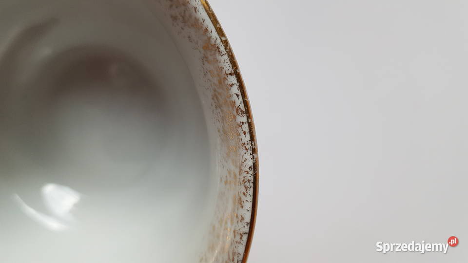 Zestaw miseczki flaczarki Iwona złota róża Dąbrowa Górnicza