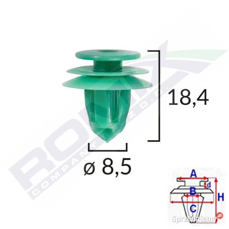 Spinka tapicerska Honda civic jazz zachodniopomorskie