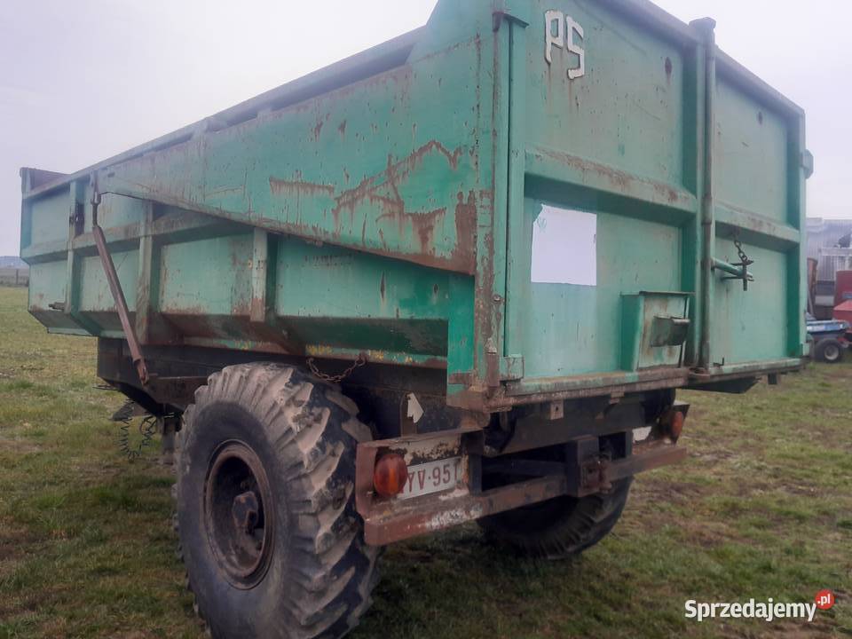 Przyczepa wywrotka skorupowa Przyczepy rolnicze