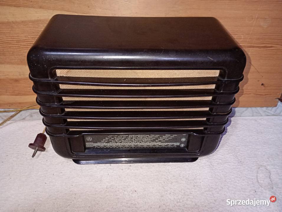 Stare czeskie radio lampowe Rytmus Pozostałe śląskie Będzin