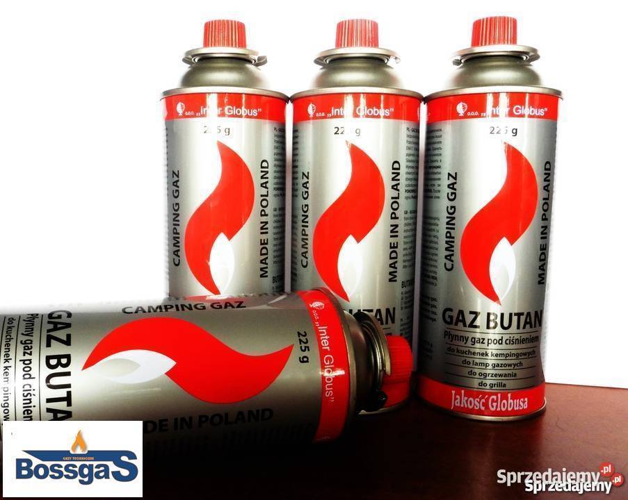 NABÓJ GAZ BUTAN 225G wielkopolskie Gniezno