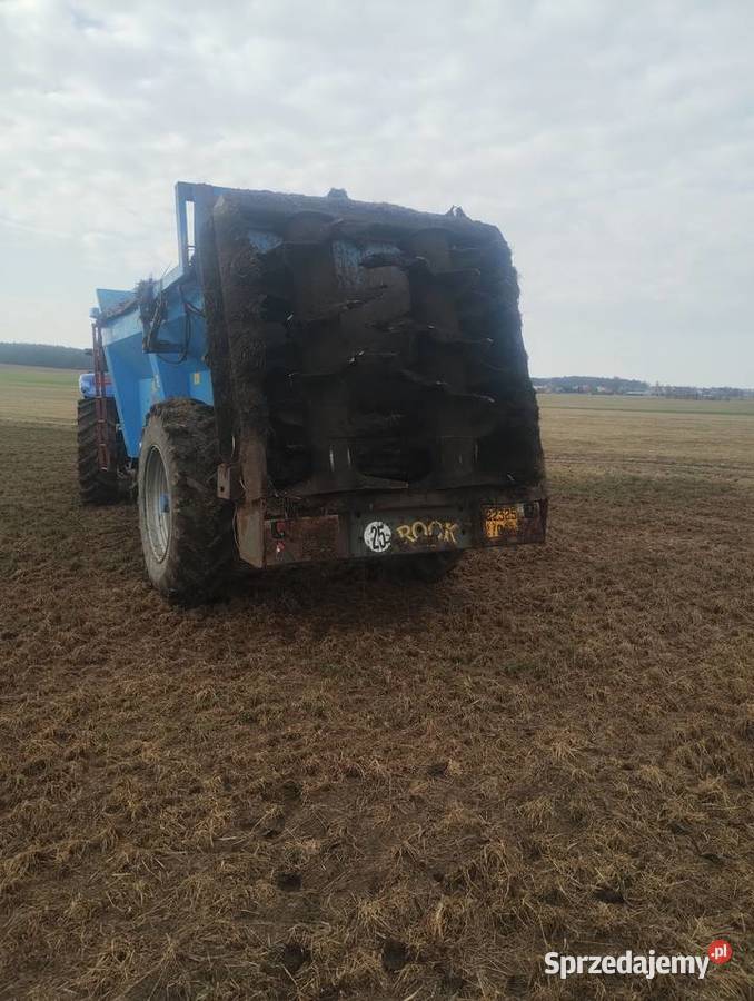 Sprzedam rozrzutnik obornika Rock 10 12 ton Jedwabne sprzedam