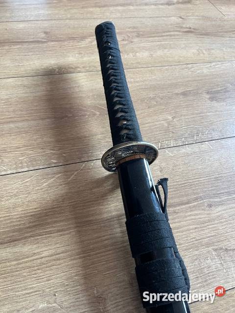 Katana miecz samurajski wykonany współcześnie Mrągowo