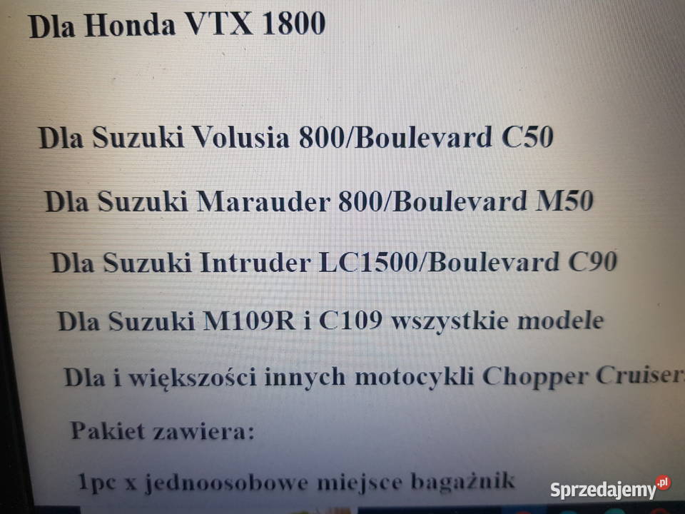 bagaznik chromowany do motocykli tylne siodlo Jędrzejów sprzedam