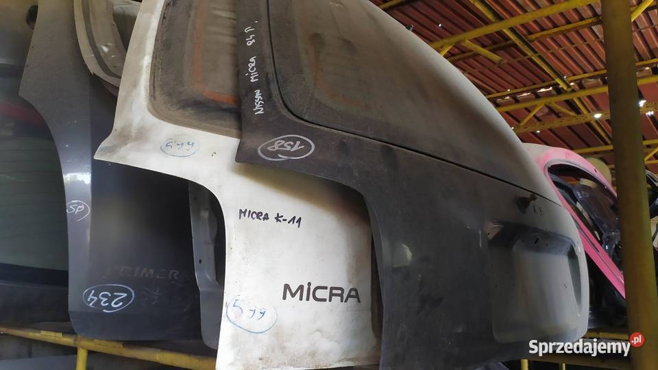 Nissan Micra K11 1995 1998 1999 2001 klapa tył z dolnośląskie Byków