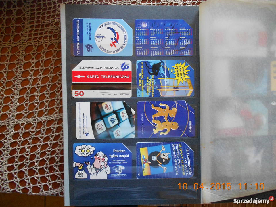 Karty telefoniczne Pocztówki i karty telefoniczne Łódź