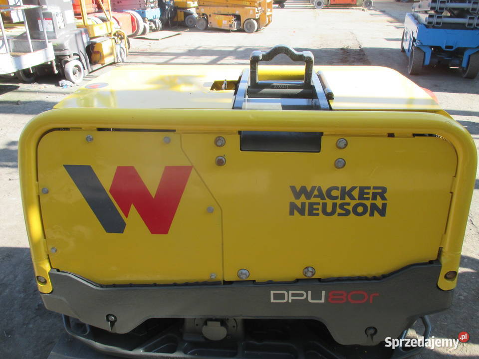 Zagęszczarka rewersyjna 710 Wacker Neuson DPU80r pełny VAT Pleszew