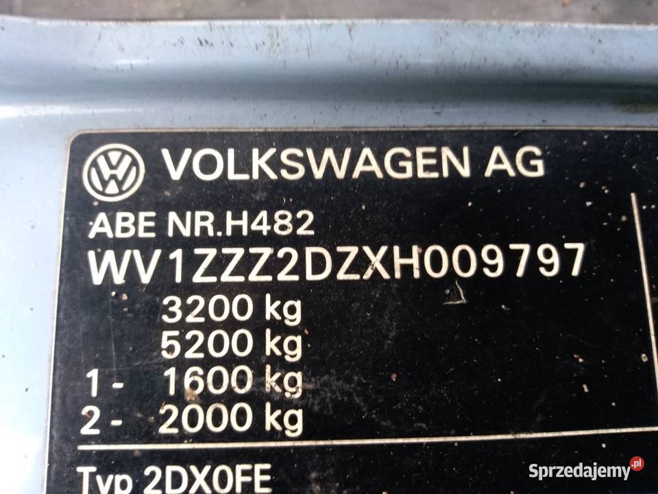 Sprzedam VW LT 35 dostawczy skrzyniowy 4m2m Ostrołęka
