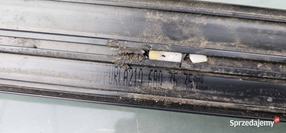 Nakładka progowa tył mercedes w210 lift