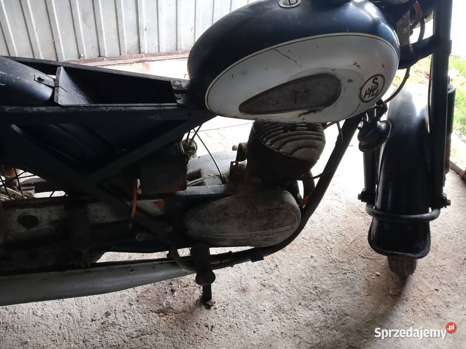 Motocykl SHL M11 1966 PRL