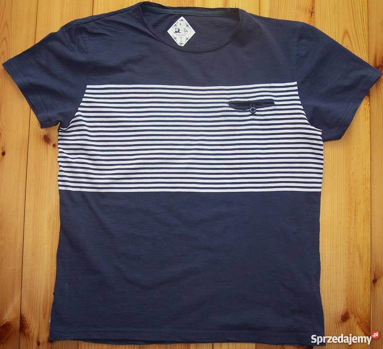 Tshirt House z kieszonką 100 bawełna Odzież codzienna Białystok