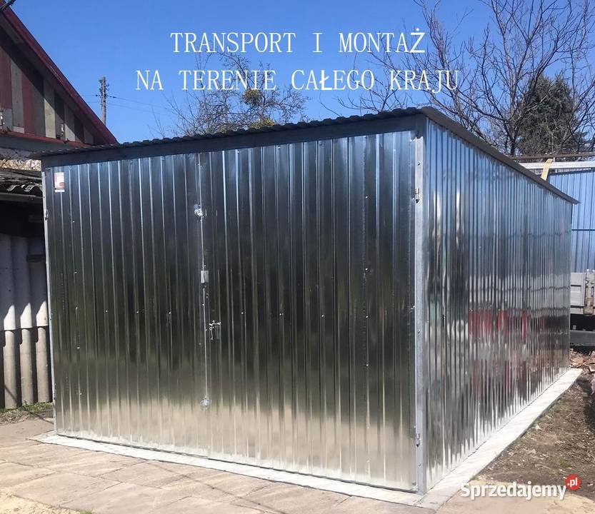 GARAŻE BLASZANE 3x5 PRODUCENT OGÓLNOPOLSKI Wałcz