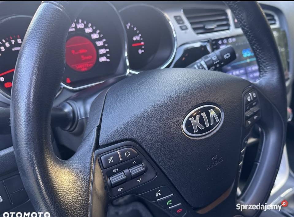 Kia ceed 16 gdi benzyna kamera bezwypadkowy czarny Lublin